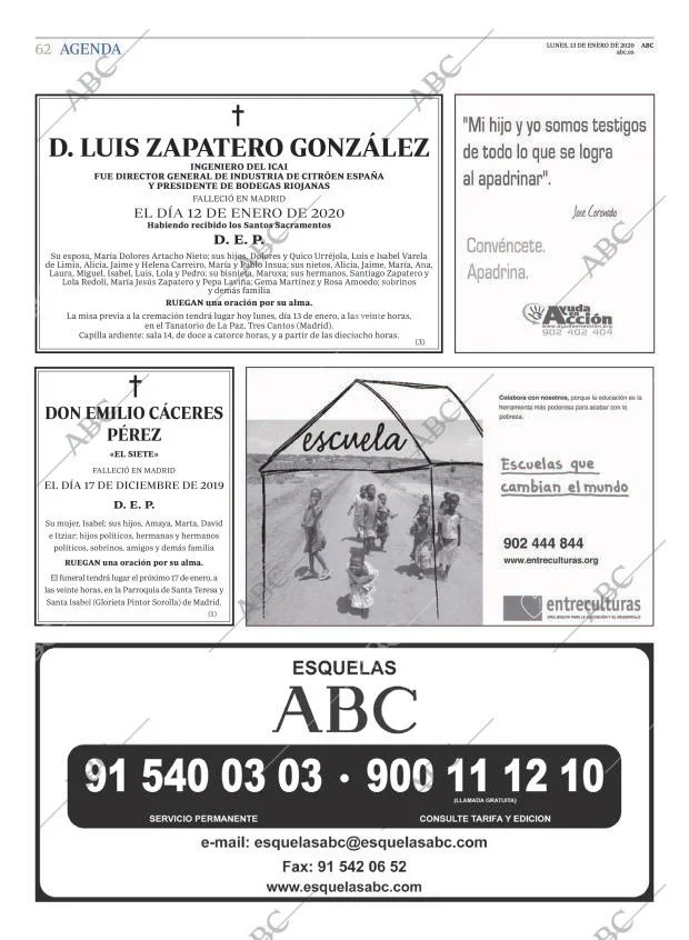ABC MADRID 13-01-2020 página 62