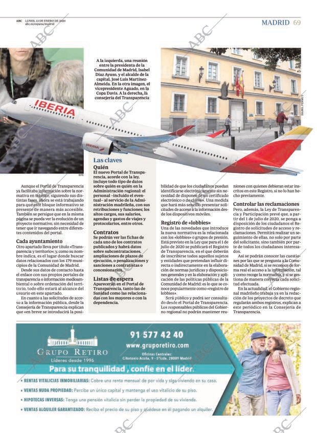 ABC MADRID 13-01-2020 página 69