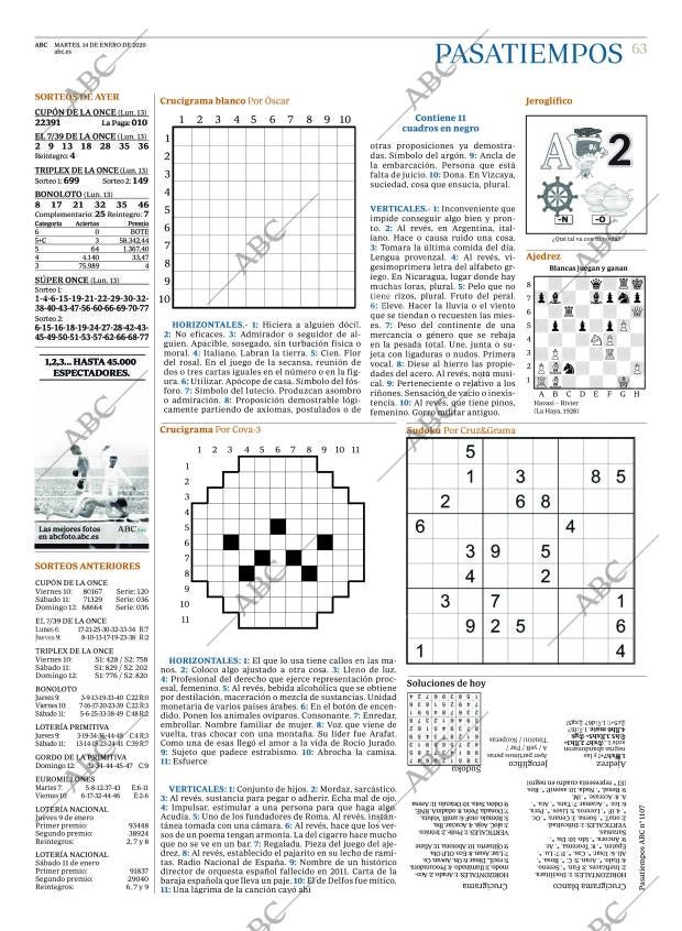 ABC MADRID 14-01-2020 página 63