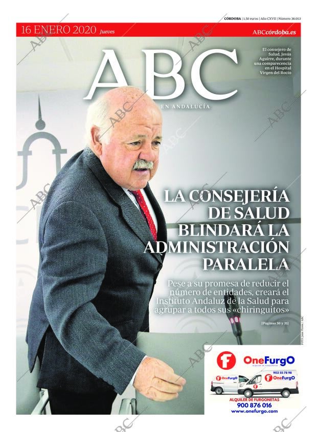 ABC CORDOBA 16-01-2020 página 1