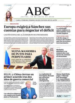 ABC MADRID 16-01-2020 página 2