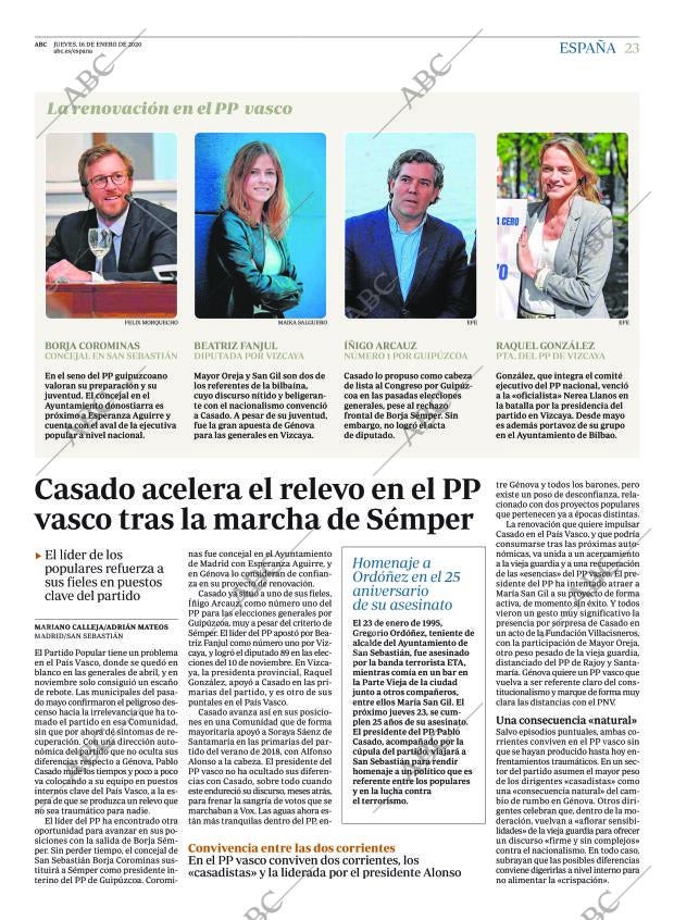 ABC MADRID 16-01-2020 página 23