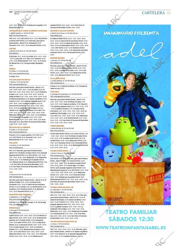 ABC MADRID 16-01-2020 página 61