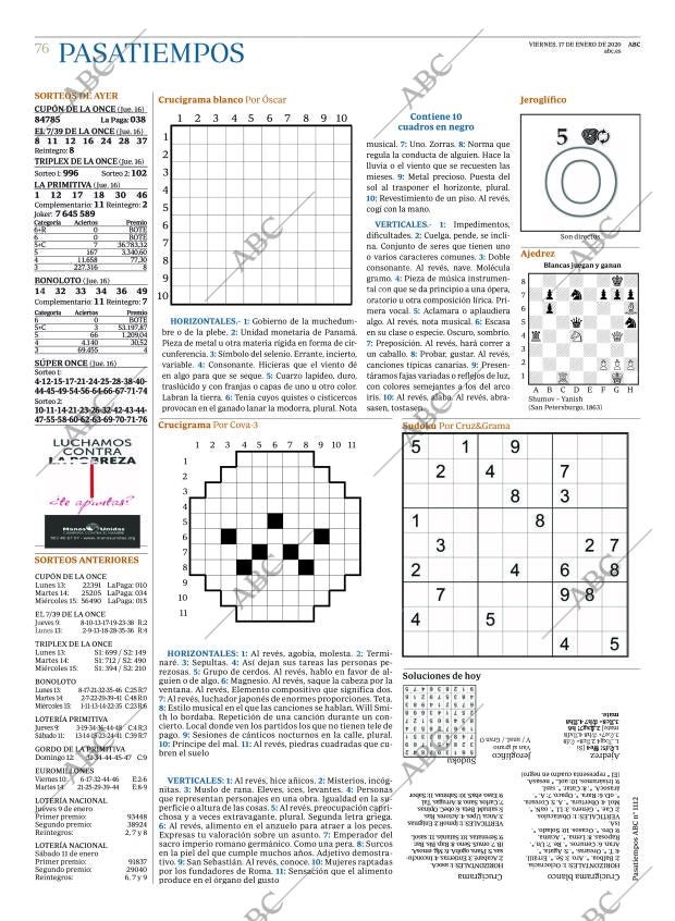 ABC CORDOBA 17-01-2020 página 76