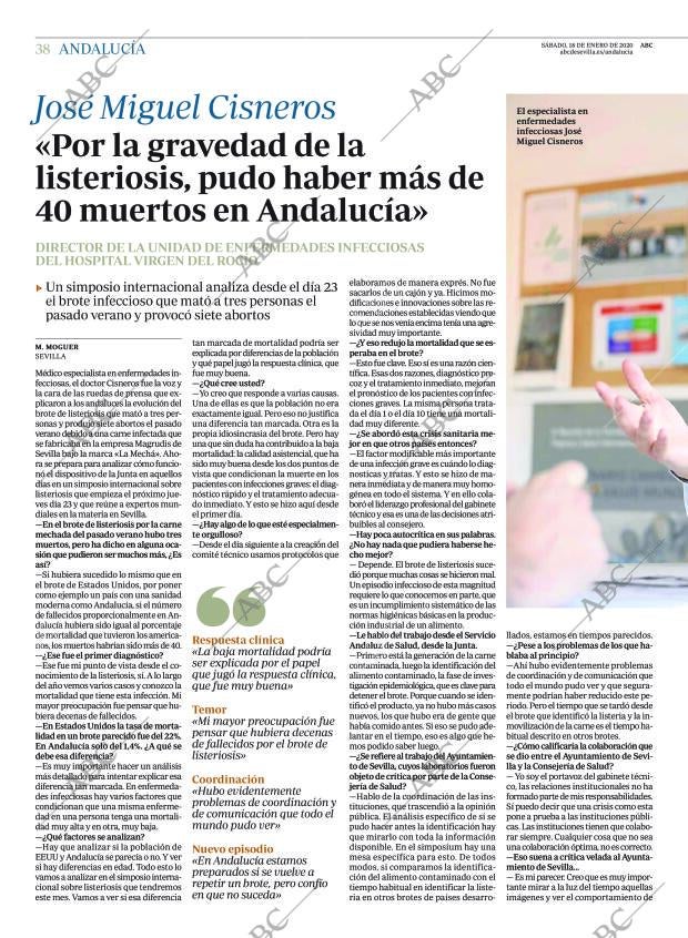 ABC CORDOBA 18-01-2020 página 38