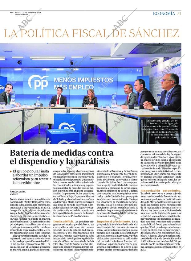 ABC MADRID 18-01-2020 página 31