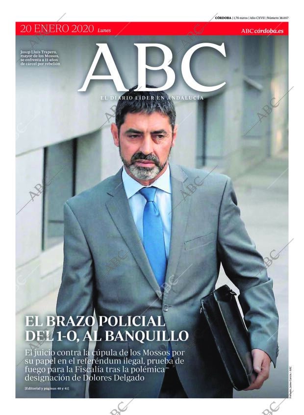 ABC CORDOBA 20-01-2020 página 1