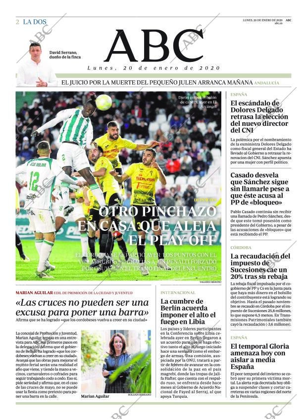 ABC CORDOBA 20-01-2020 página 2