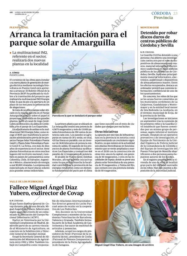ABC CORDOBA 20-01-2020 página 23