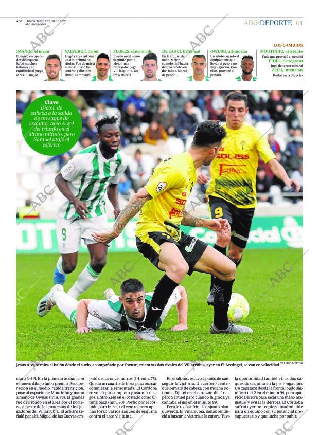 ABC CORDOBA 20-01-2020 página 61