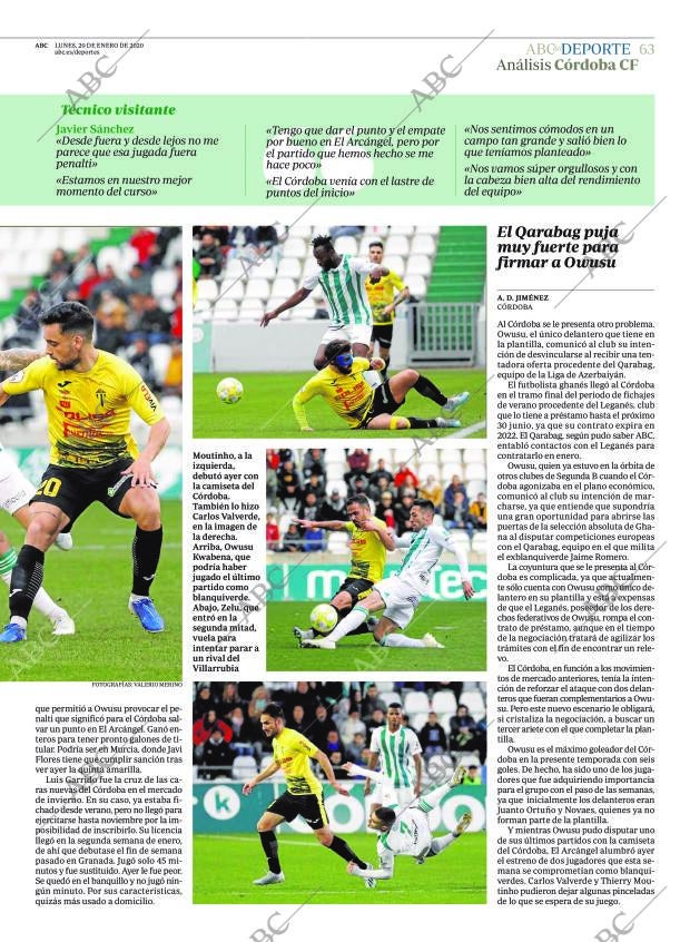 ABC CORDOBA 20-01-2020 página 63
