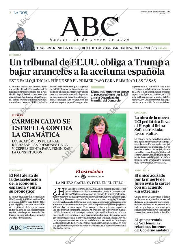 ABC CORDOBA 21-01-2020 página 2