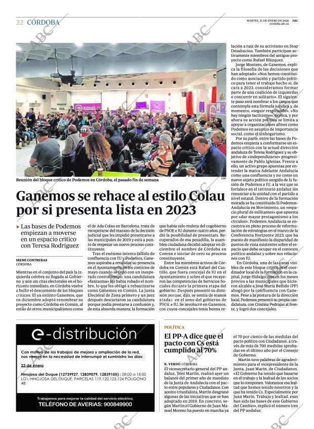 ABC CORDOBA 21-01-2020 página 22