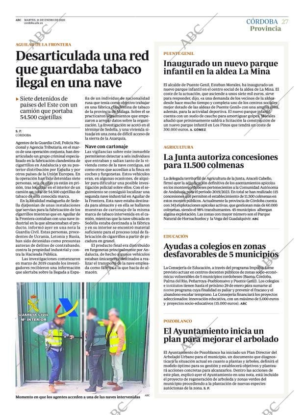 ABC CORDOBA 21-01-2020 página 27