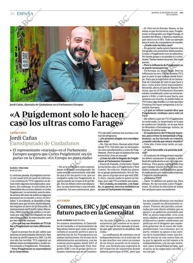 ABC CORDOBA 21-01-2020 página 40
