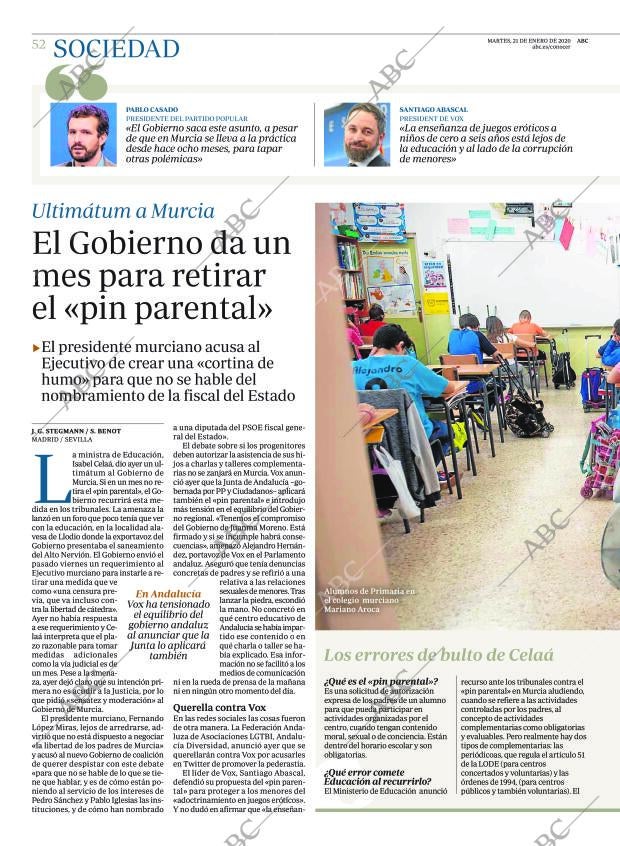 ABC CORDOBA 21-01-2020 página 52