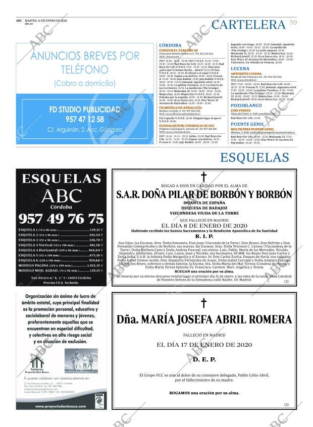 ABC CORDOBA 21-01-2020 página 59