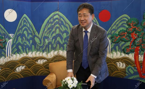 Entrevista al ministro de Cultura, Deportes y Turismo de Korea, Park Yang-woo