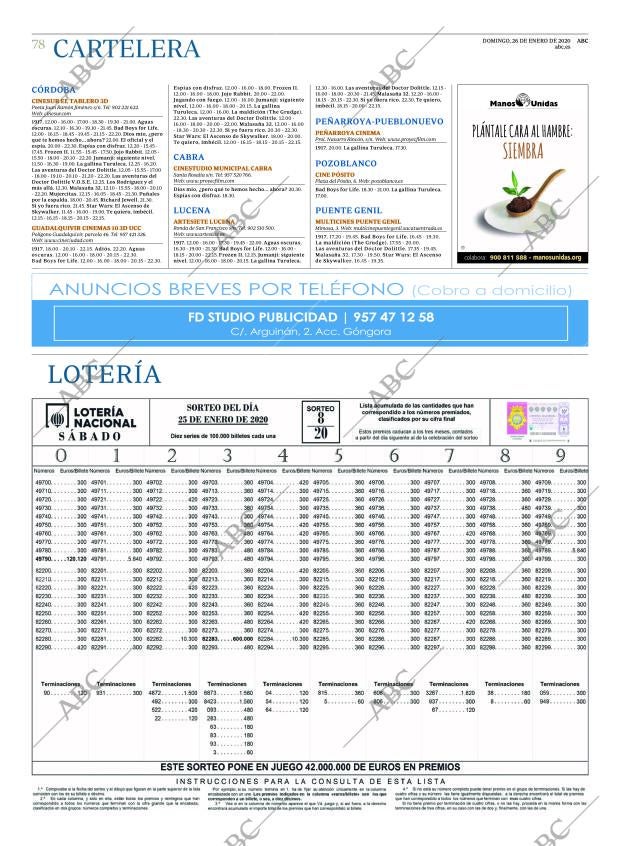ABC CORDOBA 26-01-2020 página 78
