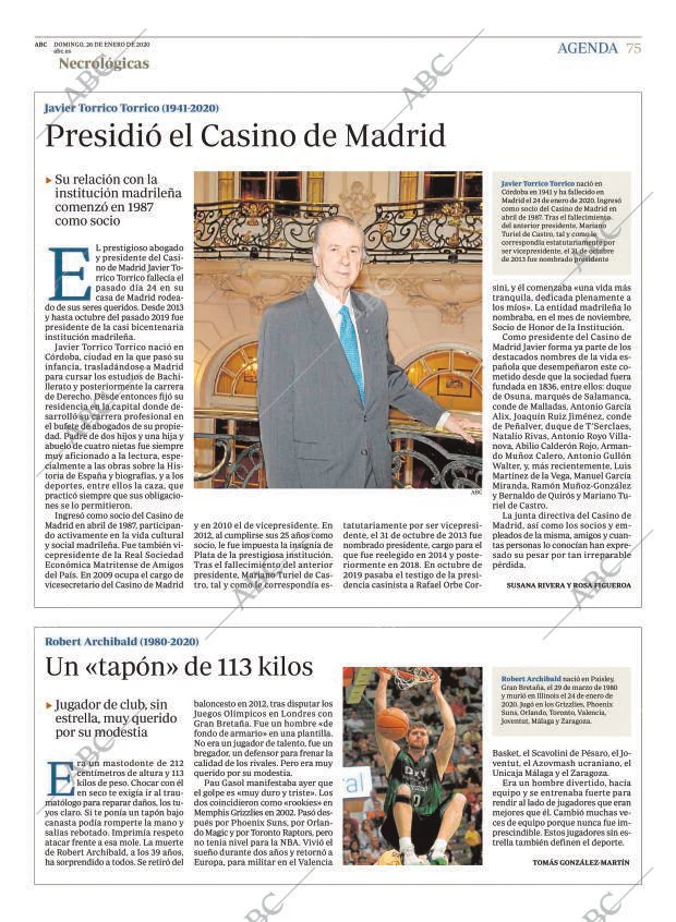 ABC MADRID 26-01-2020 página 75