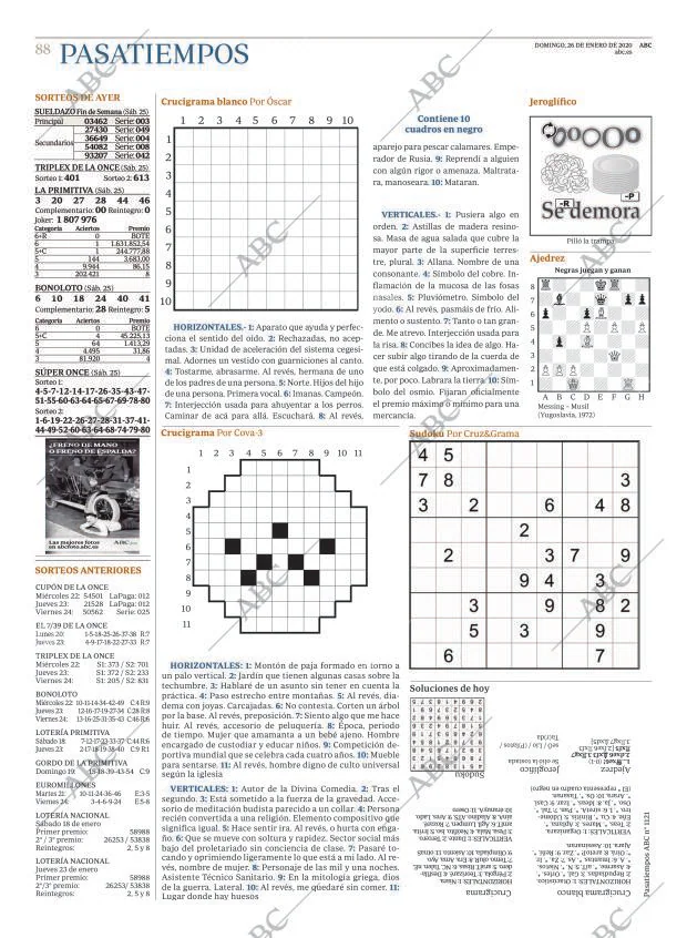 ABC MADRID 26-01-2020 página 88