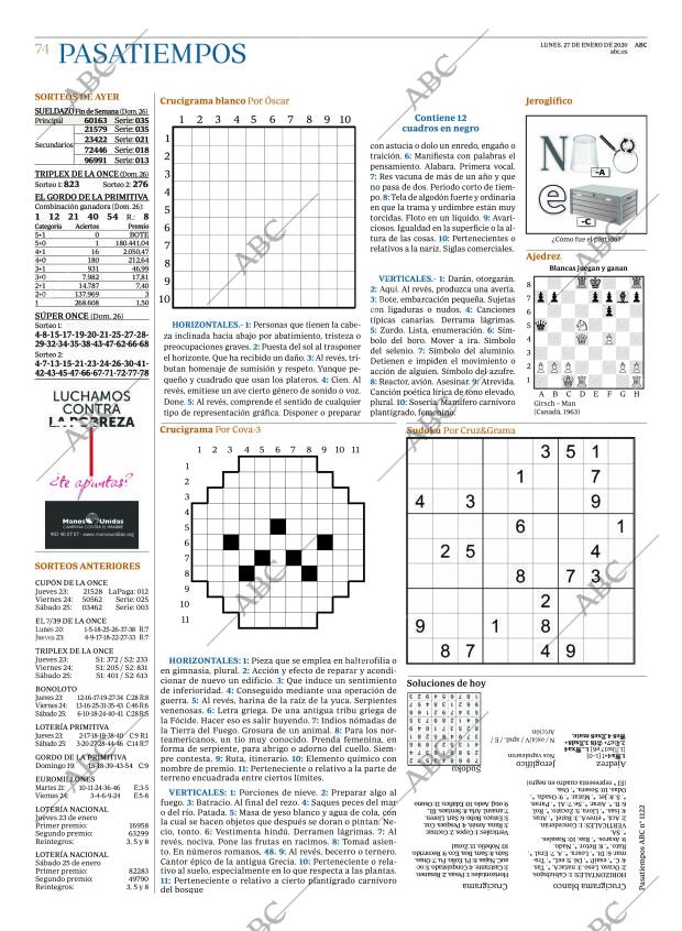 ABC MADRID 27-01-2020 página 74