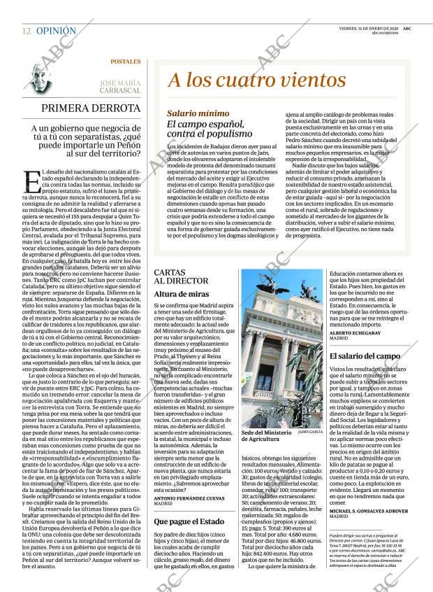ABC MADRID 31-01-2020 página 12