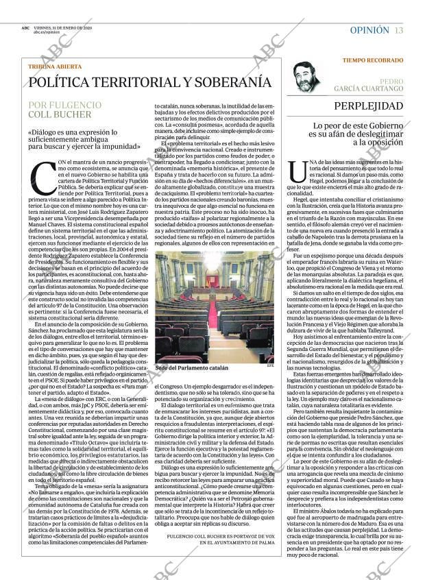 ABC MADRID 31-01-2020 página 13