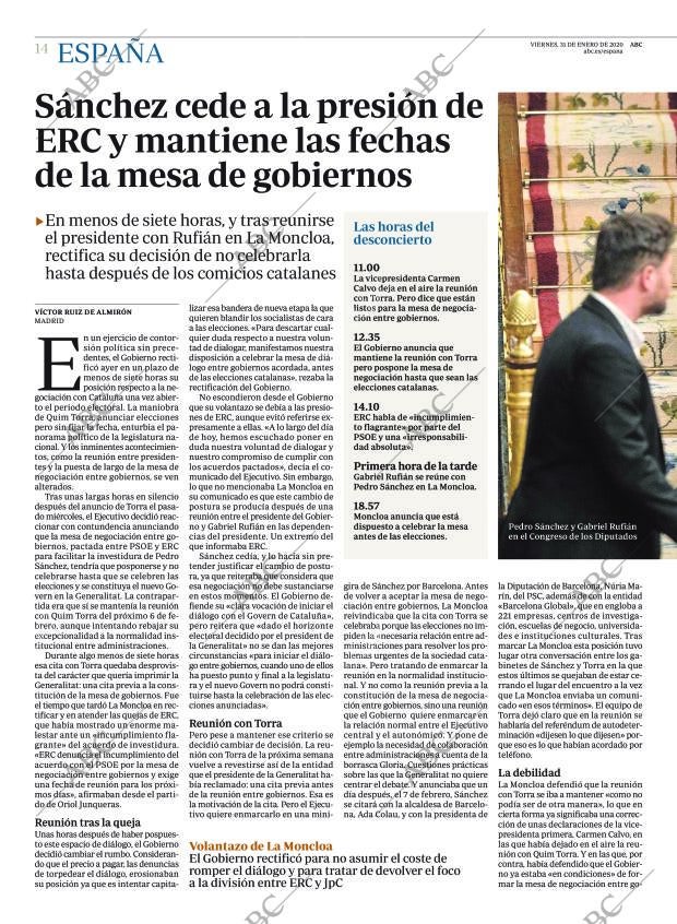 ABC MADRID 31-01-2020 página 14