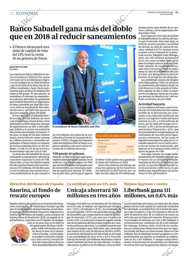 ABC MADRID 31-01-2020 página 32