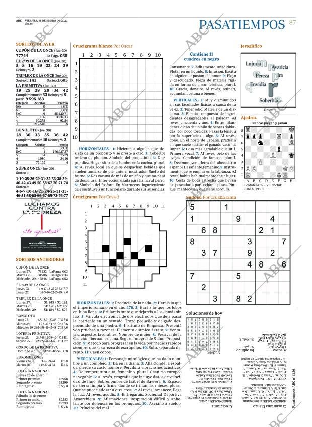 ABC MADRID 31-01-2020 página 87