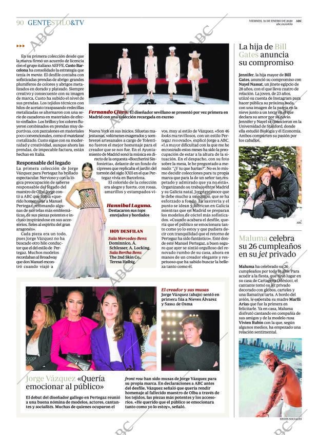 ABC MADRID 31-01-2020 página 90
