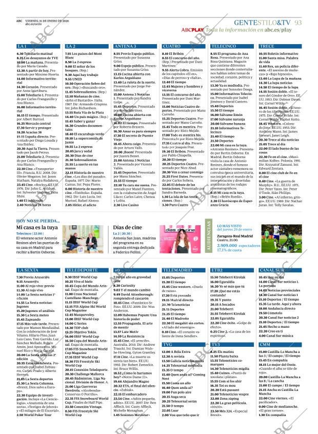 ABC MADRID 31-01-2020 página 93