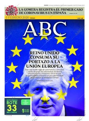 ABC MADRID 01-02-2020 página 1