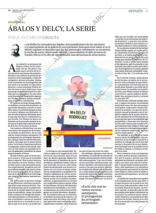 ABC MADRID 01-02-2020 página 15