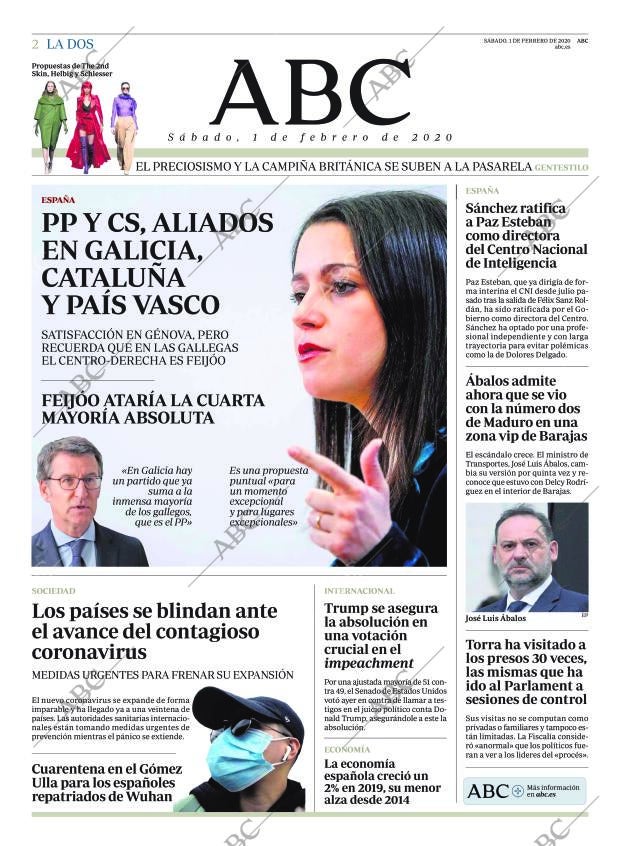 ABC MADRID 01-02-2020 página 2
