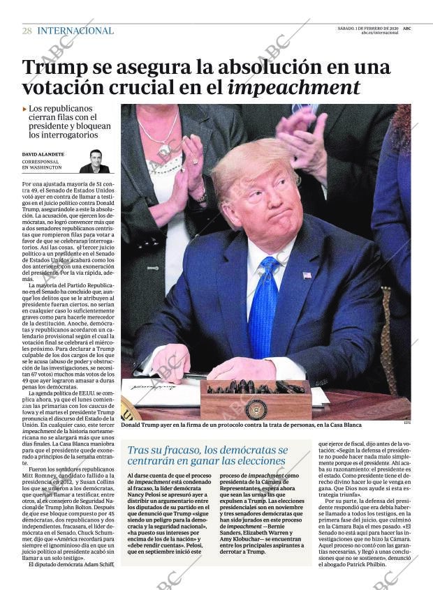 ABC MADRID 01-02-2020 página 28