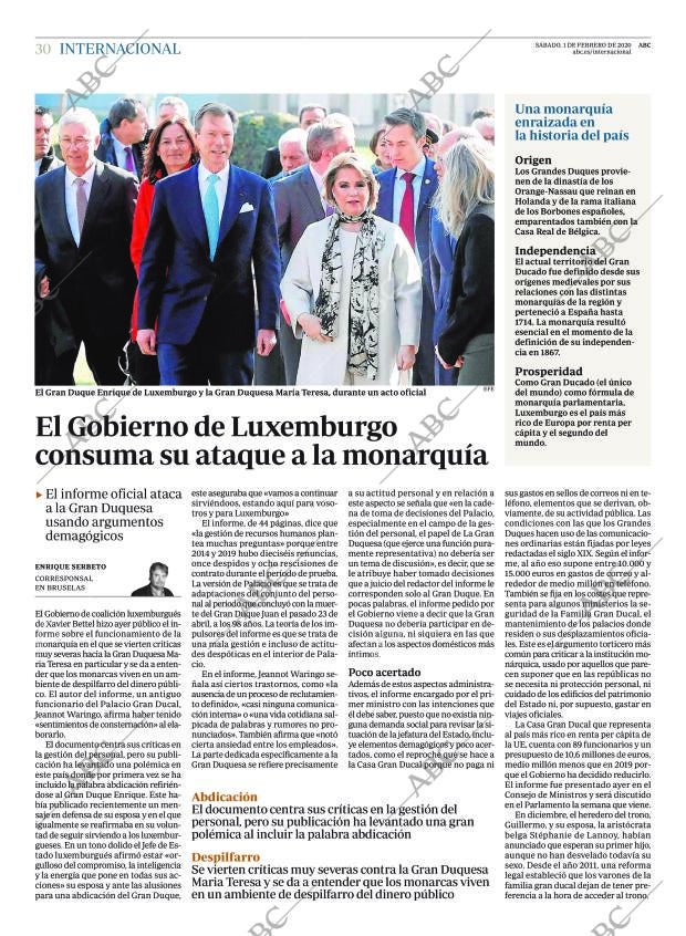 ABC MADRID 01-02-2020 página 30
