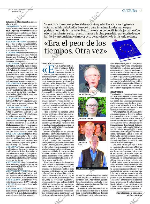 ABC MADRID 01-02-2020 página 43