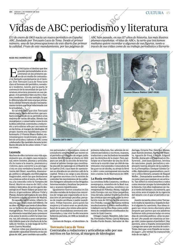 ABC MADRID 01-02-2020 página 45