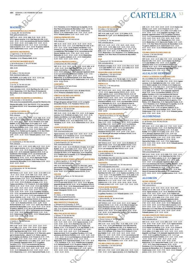 ABC MADRID 01-02-2020 página 53