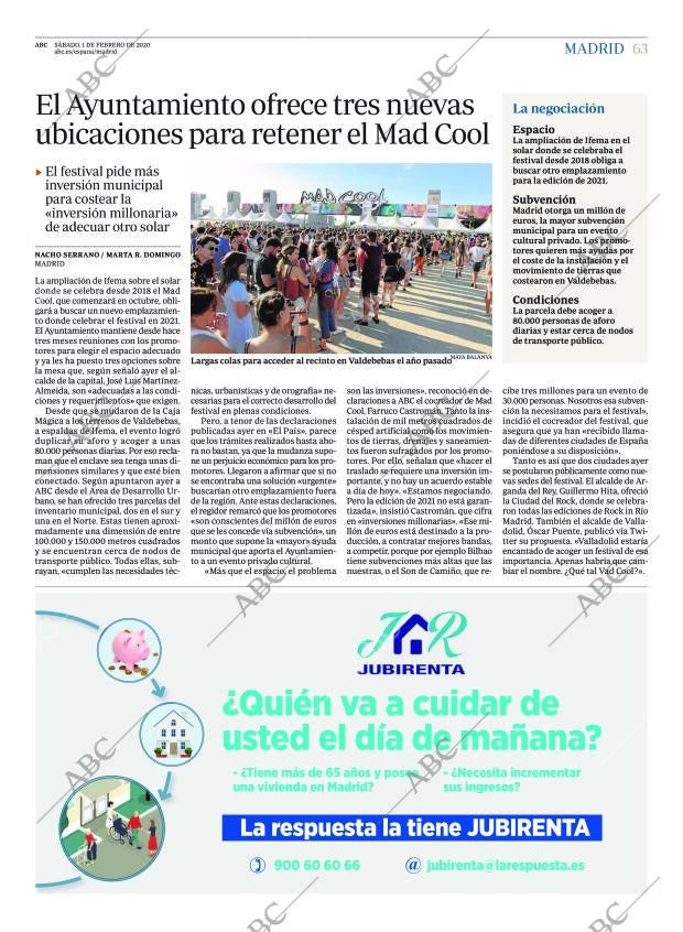 ABC MADRID 01-02-2020 página 63