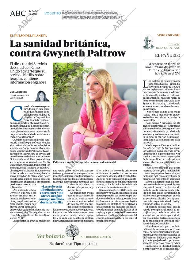 ABC MADRID 01-02-2020 página 78