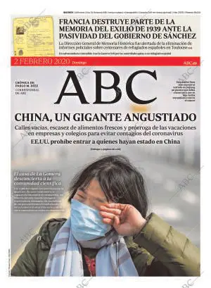 ABC MADRID 02-02-2020