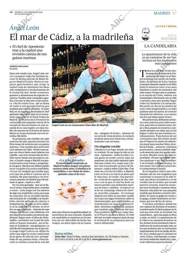 ABC MADRID 02-02-2020 página 87
