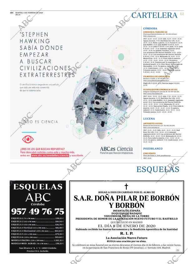 ABC CORDOBA 04-02-2020 página 61