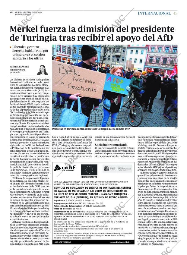 ABC CORDOBA 07-02-2020 página 45