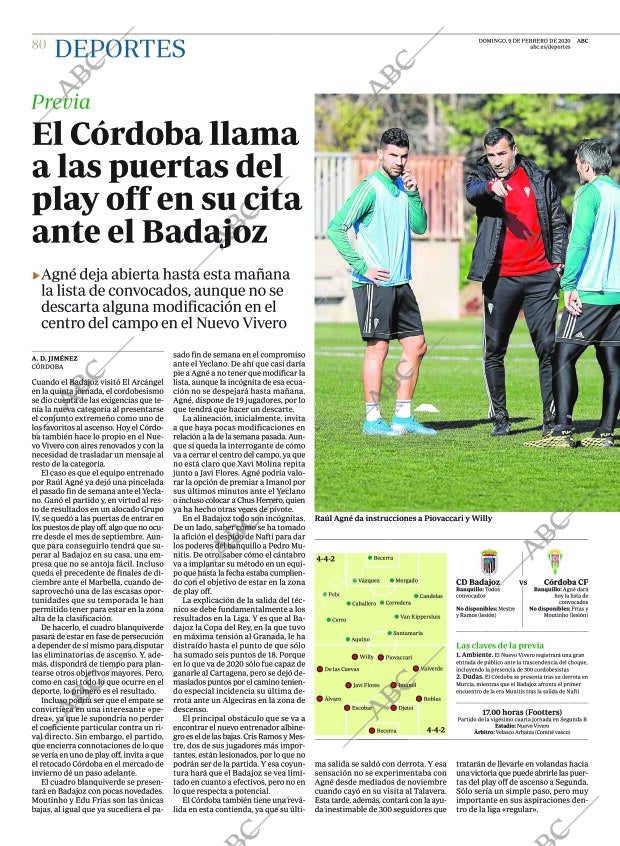 ABC CORDOBA 09-02-2020 página 80