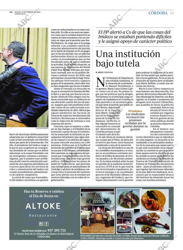 ABC CORDOBA 13-02-2020 página 19