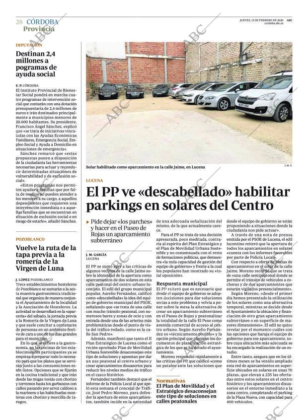 ABC CORDOBA 13-02-2020 página 28